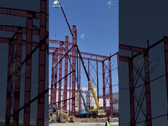 Stahlbauzulieferer asphaltieren Rahmen-System-vorfabriziertstahlkonstruktions-Lager